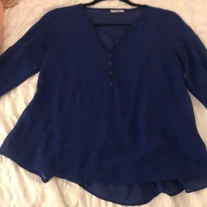 Royal blouse blouse